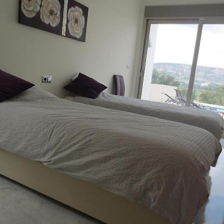 Modern Villa Frontline Golf Algorfa Bagian luar foto