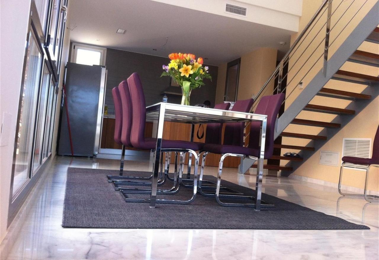 Modern Villa Frontline Golf Algorfa Bagian luar foto