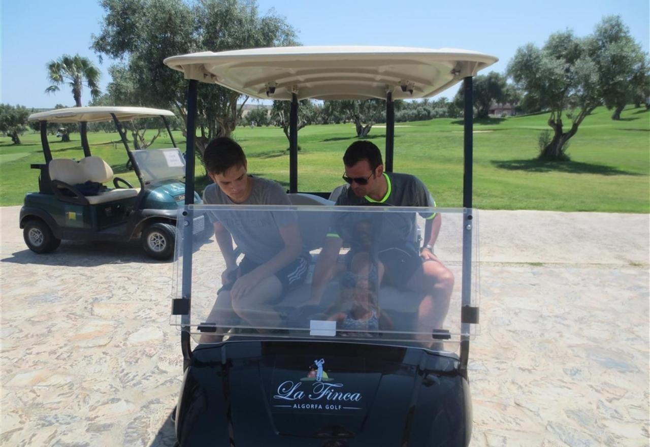 Modern Villa Frontline Golf Algorfa Bagian luar foto
