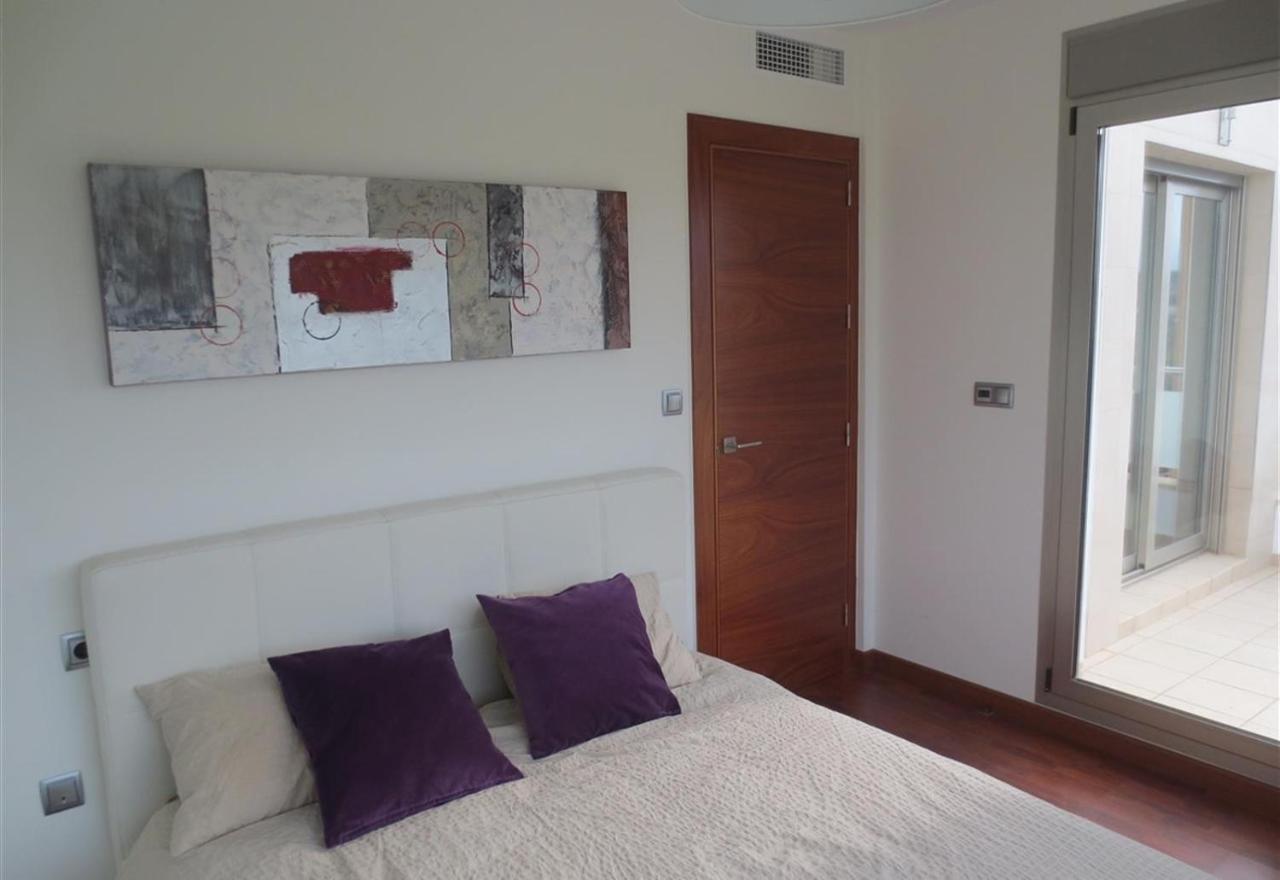 Modern Villa Frontline Golf Algorfa Bagian luar foto