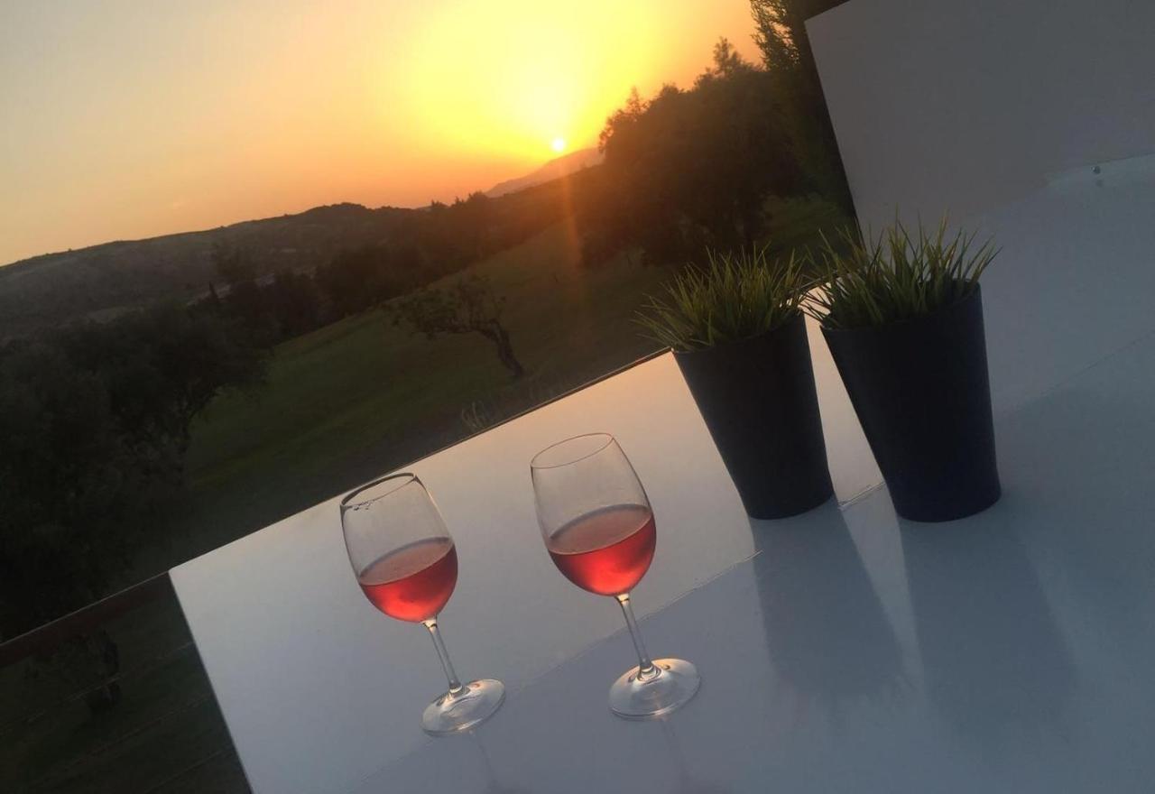 Modern Villa Frontline Golf Algorfa Bagian luar foto